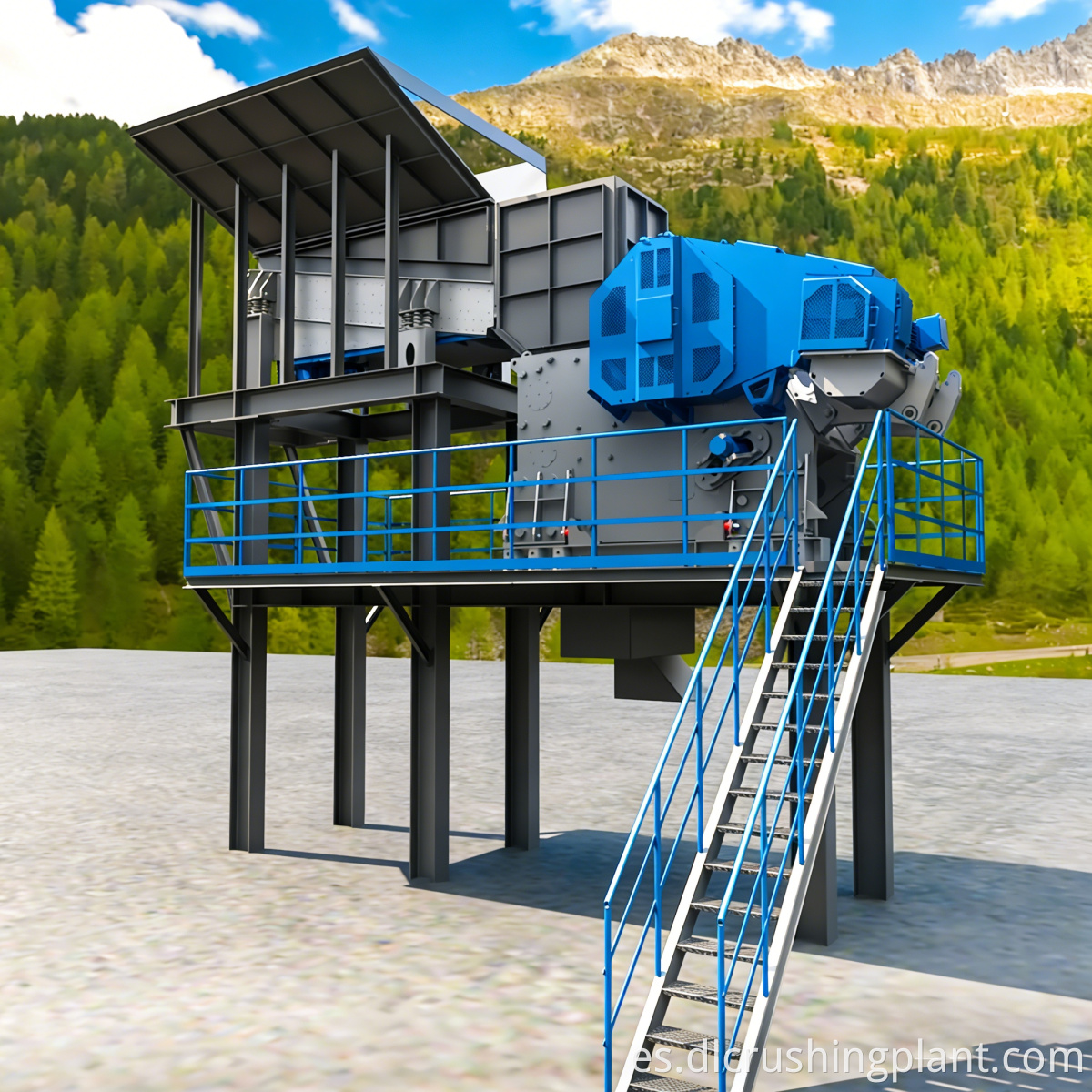 Jaw & Impact Crushing Plant